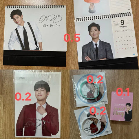 Park Bo-gum merchandise bundle