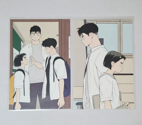 End-of-the-Century Fresh Apple Moisturizing Academy Seputbo Official Postcard Set Lenticular Card
