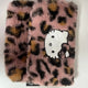 Sanrio Hello Kitty Leopard Pouch Bag Authentic
