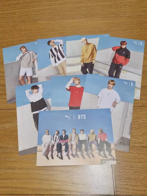 BTS FILA Collaboration Postcard 8-piece Set