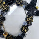Black Gold Chain Decoden Top Loader Photocard Holder