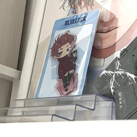 Looking to trade Blue Lock Aniplus Itoshi Sae acrylics!