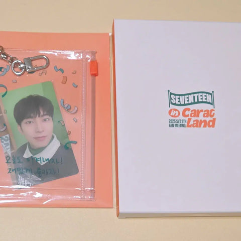 Wonwoo photocard pouch, acrylic stand, all together