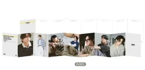 ENHYPEN HYBE 2025 Season's Greetings Pop-up Eco Bag Postcard Transfer