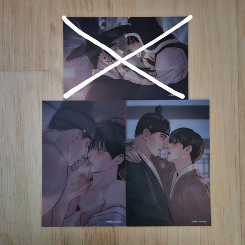 Yajaewon Toonique 10,000 KRW Special Gift Photocard Postcard Set Transfer/Sale, Seungho Nakyum Jaimishop Lezhin