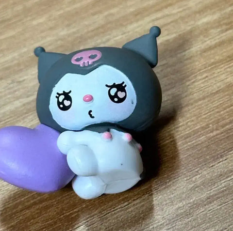 Sanrio Pom Pom Purin, My Melody, Kuromi Figure Bundle