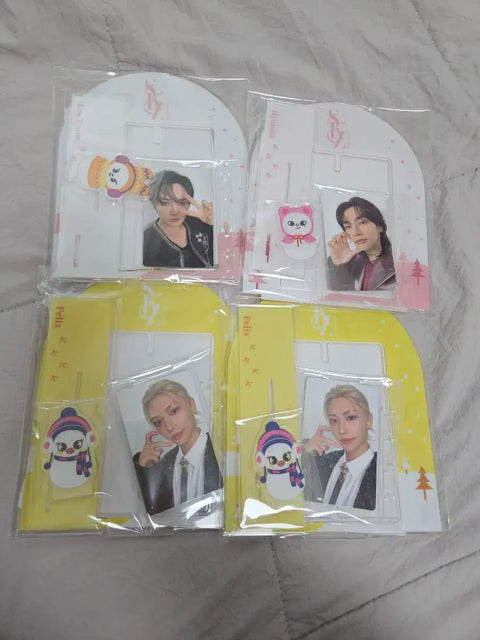 Stray Kids Japan 2025 XMAS Pop-up Photocard Acrylic Stand Lee Know Hyunjin Felix