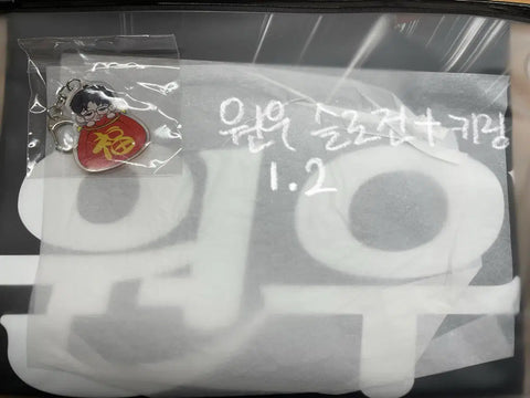 Wonwoo Concert Slogan + Keychain