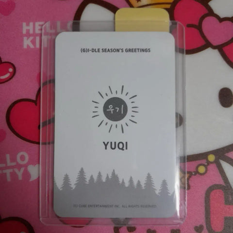 Woogi photocard for sale! Continually 0.8.