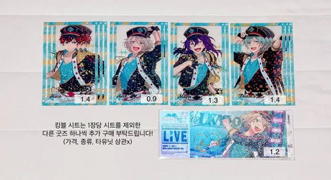 Ensemble Stars HiMERU Aira Tatsumi Mayoi Goods Pasha Shots King Blade Sheet Jungstar Special 5th Anniversary