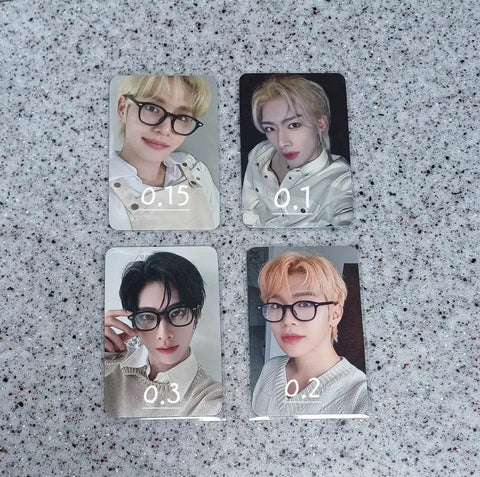 Selling ZEROBASEONE (ZB1) photo cards.