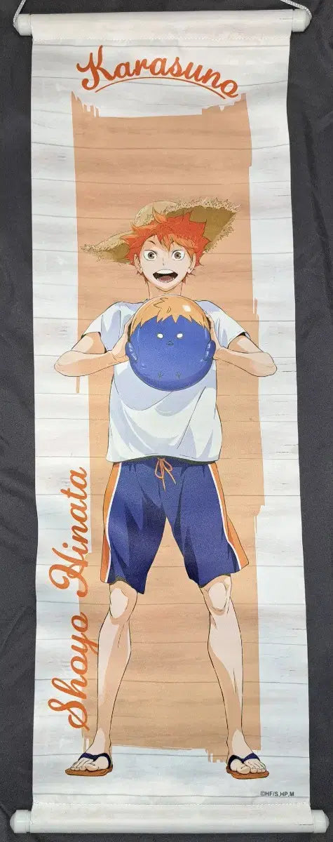 Thảm treo tường hợp tác của Haikyuu Hinata Stationery Cafe
