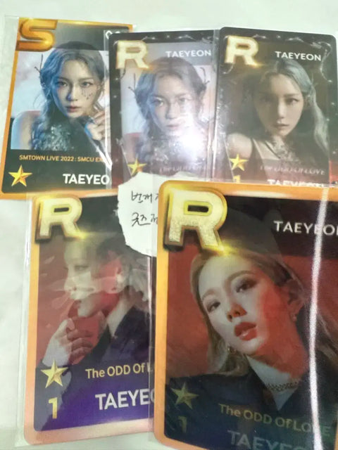 Taeyeon concert photocard