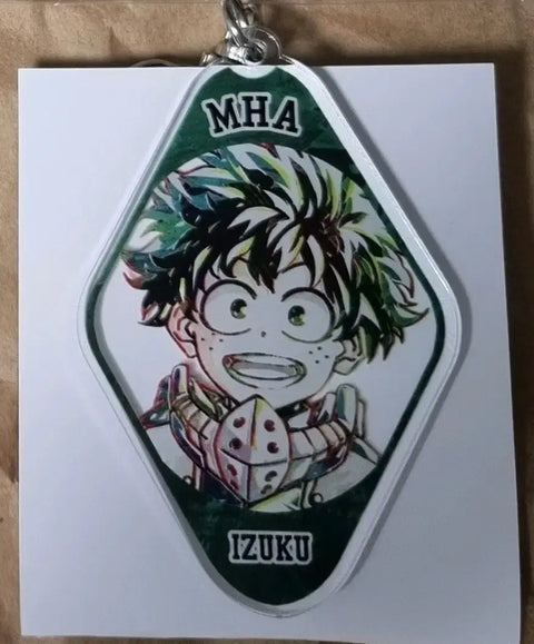 I'm selling My Hero Academia keychains.