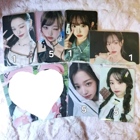 IVE Wonyoung photocard unreleased lucky draw Sony Music blanket chocolate MD
