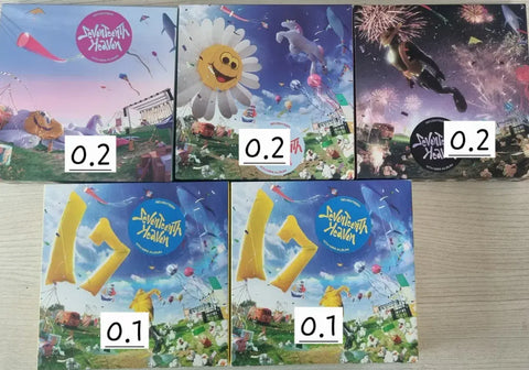 Selling Seventeen's unsealed albums.