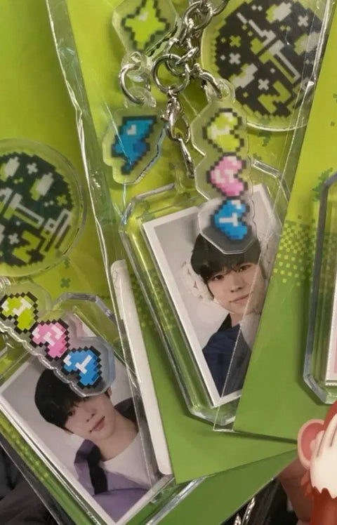 NCT Zone ID Photo Keyring Sion Yushi Riku Exchange