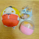 Haikyuu Kenma Fuwa Kororin S and Ring Ring Bell Plush Keychain Gacha Bundle Nekoma Setter