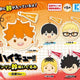 Haikyuu Kenma Fuwa Kororin S and Ring Ring Bell Plush Keychain Gacha Bundle Nekoma Setter