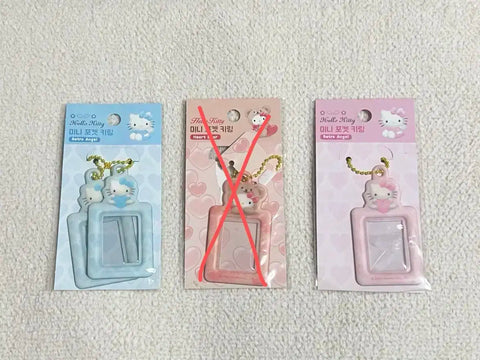 Đồ dùng học tập Hello Kitty, giá đỡ ảnh Kitty, giá đỡ ảnh ID, móc khóa bỏ túi mini, giá đỡ Pochacco bán dưới giá gốc
