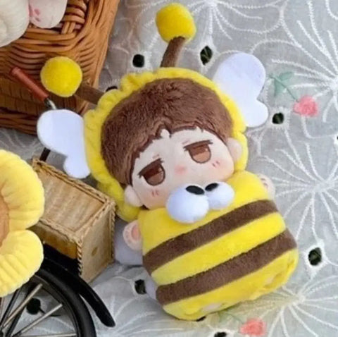 10cm Honey Bee Doll Clothes Cotton Doll Closet
