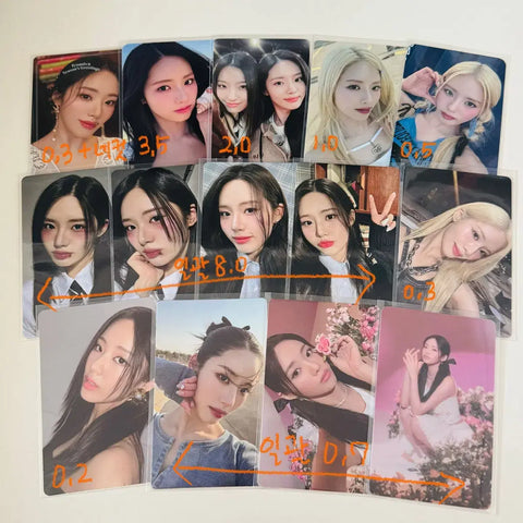 fromis_9 photocard unreleased photocard Momentica