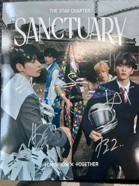 TXT signed album