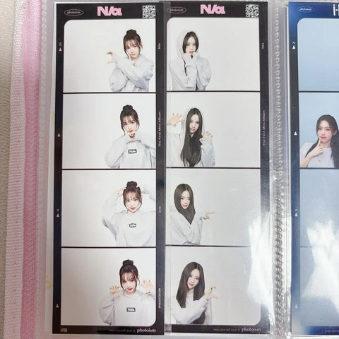 Izuna debut commemorative Photoism life four-cut frame transfer sale Yoo Love Room Jimin photocard