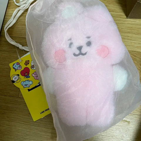 BTS Bangtan Boys BT21 Flat Fur Cookie Jungkook Doll Transfer