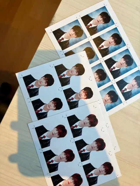 The Boyz Hanlim Sunwoo Hanlim Hyunjae ID photo Milseon Seonmil
