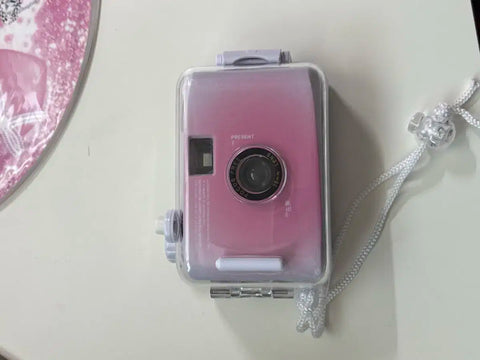 The Boyz Japanese Deobi Cafe Current Acrylic Stand + Current Film Camera