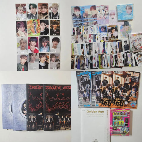 NCT Dream photocard goods bundle unopened album signature Mark Renjun Jeno Haechan Jaemin Chenle Jisung unofficial goods