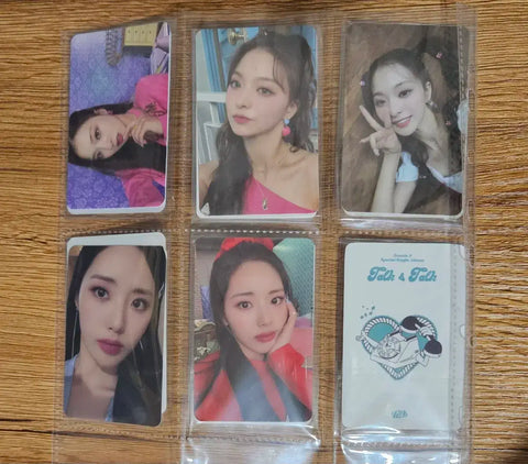 fromis_9 Lee Chaeyoung, Lee Nagyung, Park Jiwon, Jang Gyuri Tok&Tok photocard