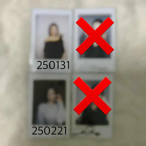 TripleS Shinwi Nien Kaede Jeong Hyerin Hyerin Autographed Polaroid Ssapol