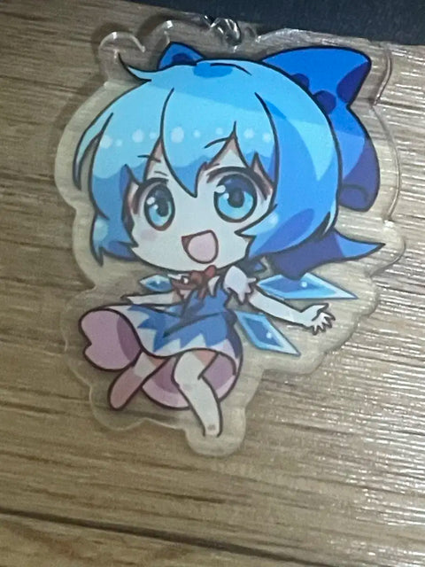 Touhou Project Cirno Keychain