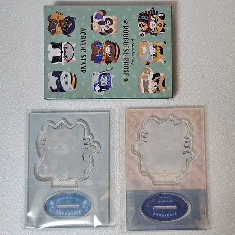 Chưa mở/Gói) Golden Kamuy Golden Card Kiroranke Animal Pose Mini Acrylic Stand