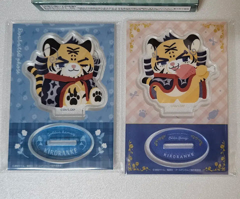 Chưa mở/Gói) Golden Kamuy Golden Card Kiroranke Animal Pose Mini Acrylic Stand