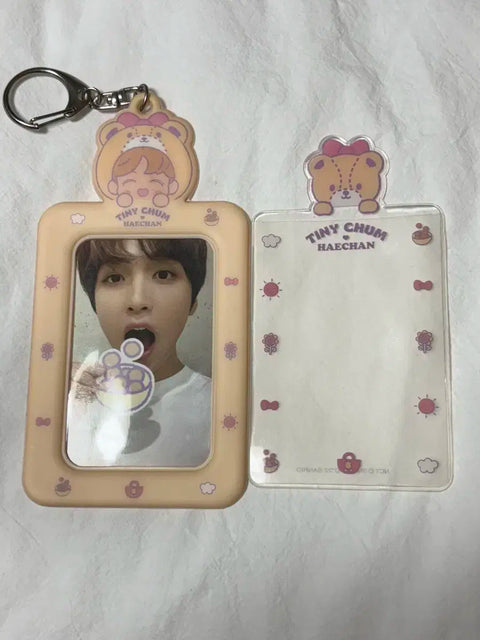NCT Haechan Sanrio photocard holder sleeve set transfer
