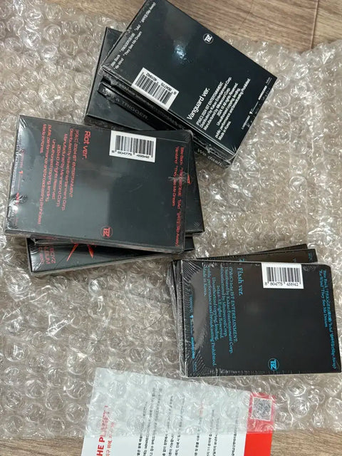 The Boyz Flash album, unopened.