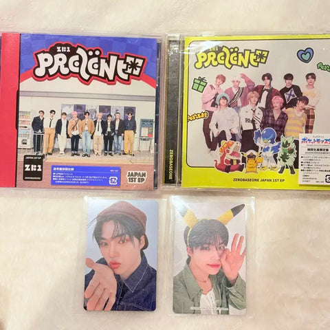 ZB1 Nhật Bản TRÌNH BÀY Album Pokemon Park Gunwook photocard ZEROBASEONE ZB1