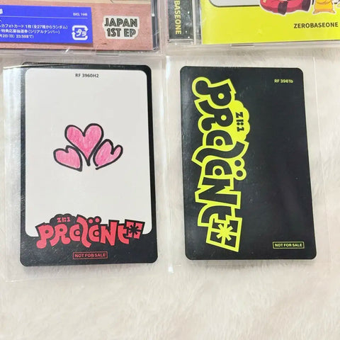 ZB1 Nhật Bản TRÌNH BÀY Album Pokemon Park Gunwook photocard ZEROBASEONE ZB1