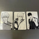 8 random profile pictures + Sso-nim photocard Kintoki Samjet Hijikata photocards