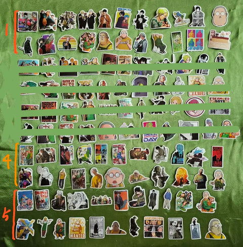 Sakamoto Days sticker flakes for sale.