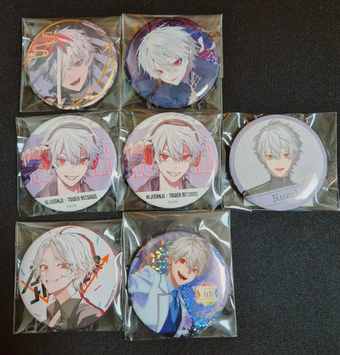 Nijisanji Kuzoha Can Badge Bundle