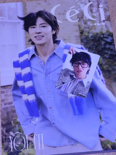 U-Know Yunho CeCi Magazine Pictorial Photocards Included