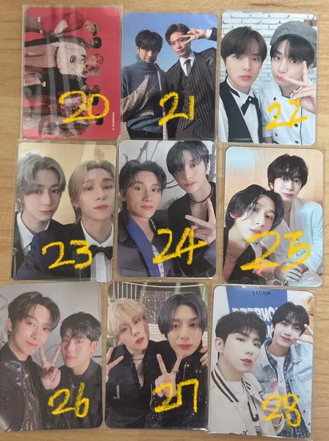 MONSTA X Shownu Kihyun Joohoney I.M photocard ID photo transfer