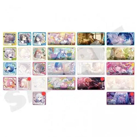 Project SEKAI Memorial Stage Test Sticker 5A Group Order Kanade Mizuki Kohane An Ichika Saki Emu Haruka Shiho Minori