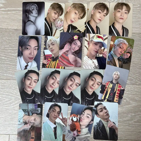 The Boyz Kevin photocard all together