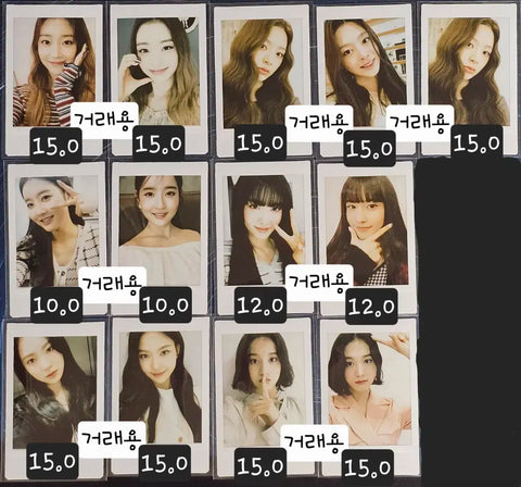 STAYC So Bad Tower Records Cheki Polaroid Transfer