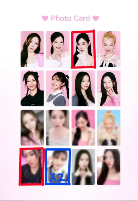 Girls Generation SNSD Taeyeon Sunny Tiffany Hyoyeon Yuri Sooyoung Yoona Seohyun SMTOWN Concert MD Fortune Fortune Card Exchange